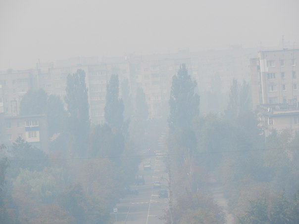 Вслед за Киевом дымом накрыло Кременчуг