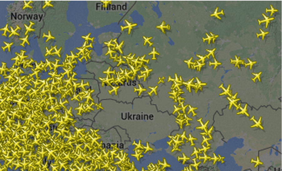 аэропорты Украины закрыты