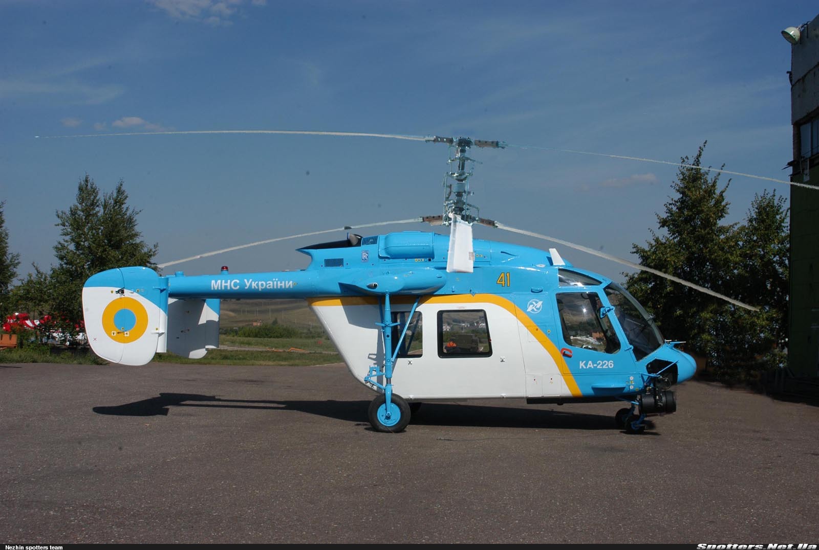 Единственный украинский вертолет Ка-226 будет передан для военных нужд