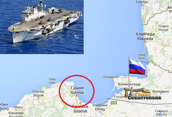 Флот НАТО движется к берегам России