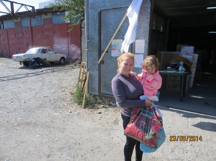Отчёт по работе гуманитарного склада в Ростове-на-Дону и его будни за 23 сентября 2014