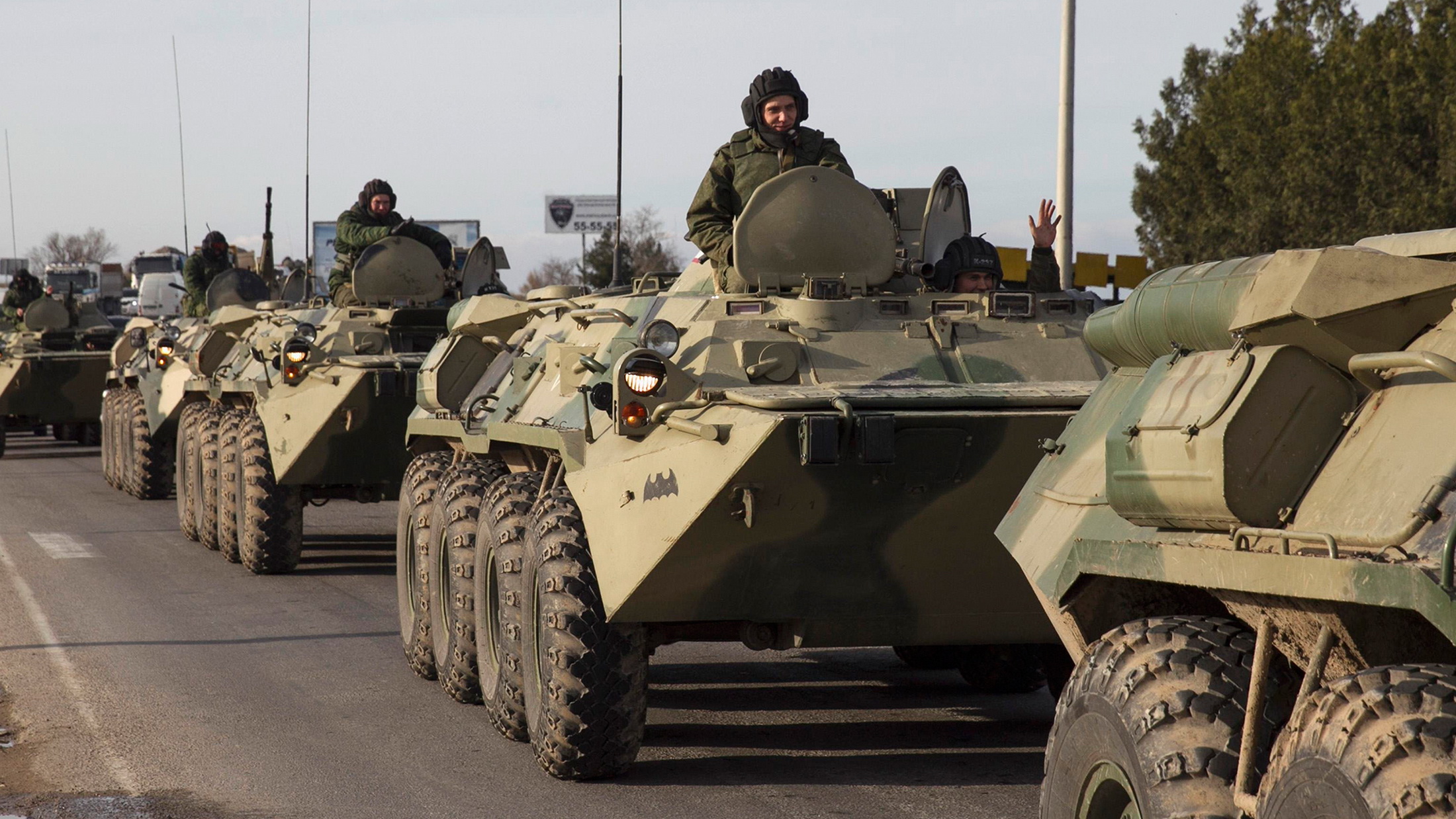В Крыму увеличена концентрация войск