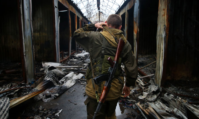 Сводка военных событий в Новороссии за 13.01.2015