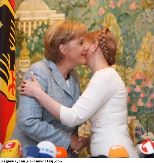 Тимошенко Меркель