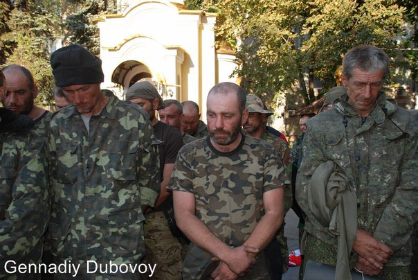 пленные украинские военные