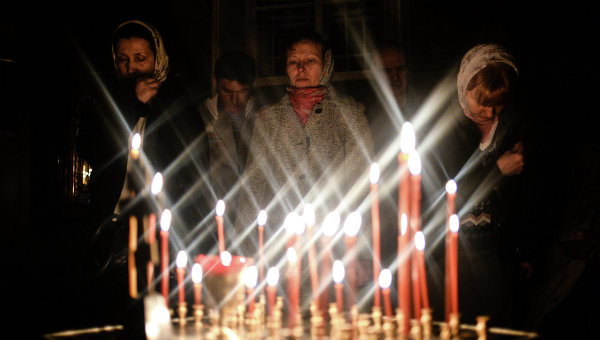 Рождество в Луганске - о чем молится Донбасс