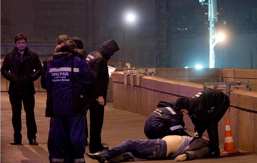 Немцова убили на мосту 
