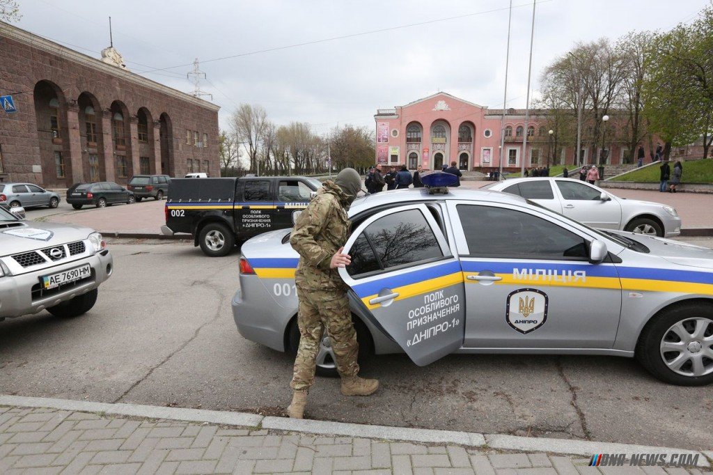 Были ли бойцы полка МВД Украины «Днепр-1» участниками инцидента 21 апреля возле здания «Запорожьеоблэнерго»?