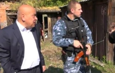 "Губернатор" Геннадий Москаль угрожал расправой местному жителю (видео)