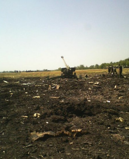 Ополченцы разгромили украинскую артиллерийскую батарею под Донецком.