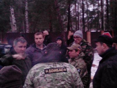 Бойцы батальона Донбасс сегодня блокировали Авакова и "предателя Семенченко"