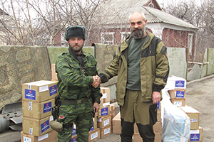 Помощь подразделениям Министерства обороны Луганской народной республики