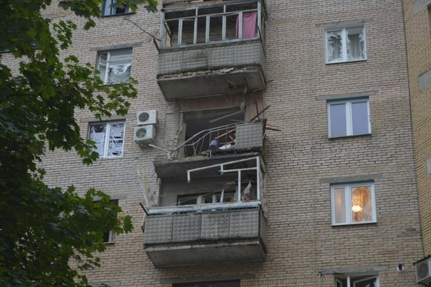 В квартире Краматорска   лежит неразорвавшийся снаряд  (фото+видео)