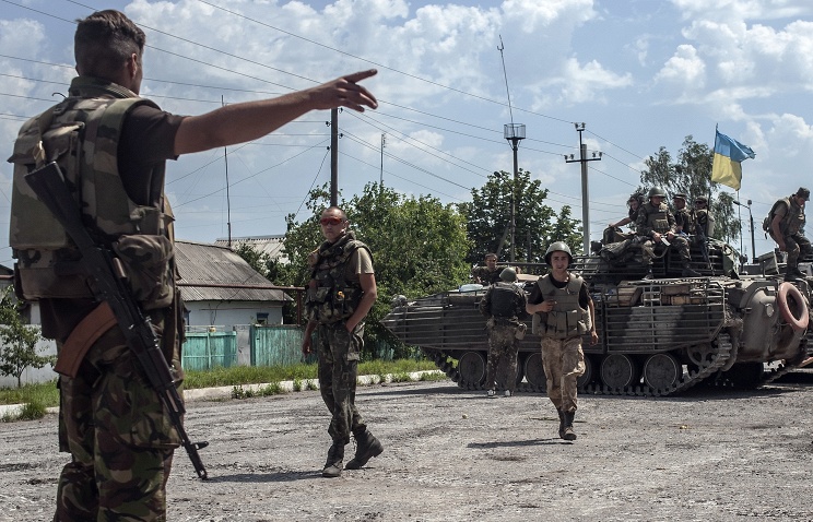 Пресс-служба ЛНР: подразделения украинской армии оставляют позиции близ Луганска