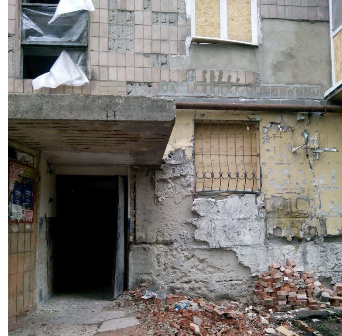 Последствия украинских обстрелов в Киевском