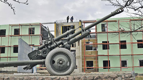 Артиллерия в Крыму