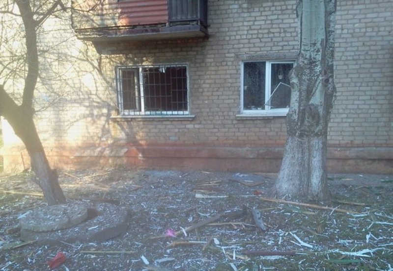 Киевские силовики  обстреляли мирных жителей поселков около Горловки