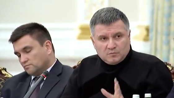 Аваков опубликовал скандальное видео ссоры с Саакашвили (Видео)