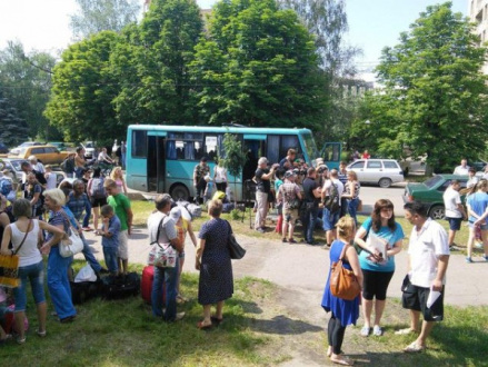 Под Славянском каратели обстреляли автомобили с беженцами