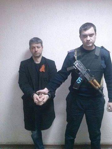 Задержанный харьковским гестапо Олег Новиков.