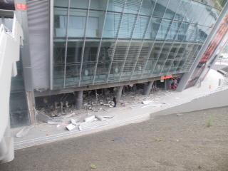 стадион Донбасс Арена попал под обстрел