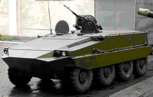 Украина намерена отправить на войну уникальную колесную БМП?