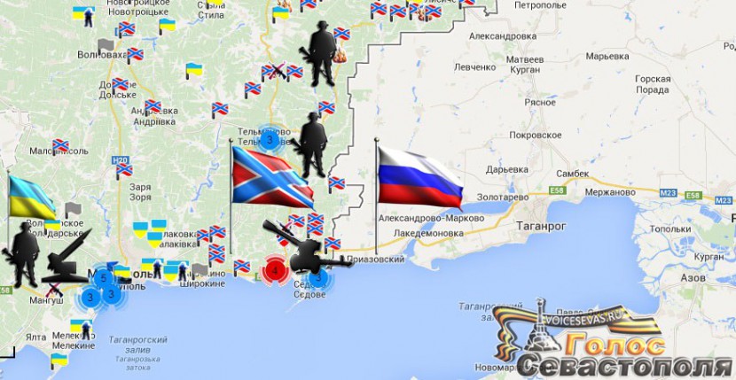 Зона АТО: около 500 украинских солдат сдались в плен армии Юго-Востока