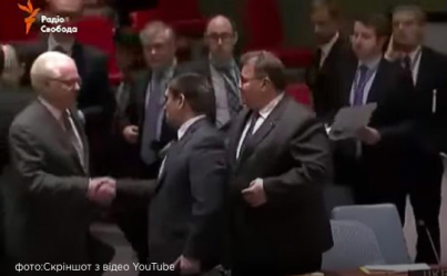 Национальное «преступление» Министра иностранных дел Украины, или Как Климкин руку Чуркину пожал