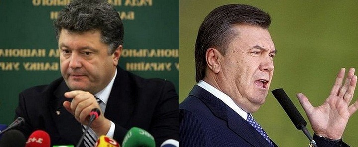 Программные заявления Порошенко и Януковича