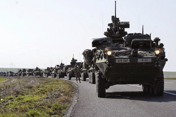 Армия США движется к границам Украины