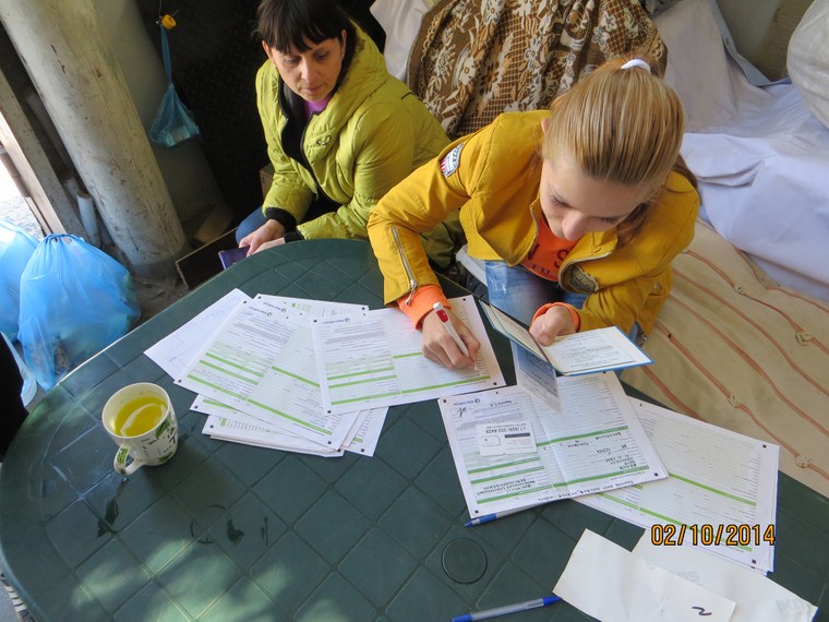 Отчёт по работе гуманитарного склада в Ростове-на-Дону и его будни за 2 октября 2014