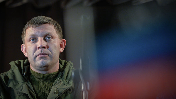 Захарченко: разграничение должно проходить по границе Донецкой области