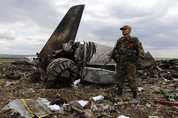 Украинского генерала обвинили виновным в потере самолета Ил-76 над Луганском