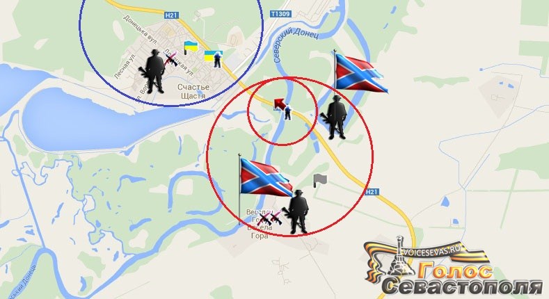 зона ато освобождение луганска