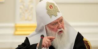 Лжепатриарх Филарет похвалил батальон «Донбасс» за искреннее раскаяние в содомском грехе и проклял Ляшко (видео)