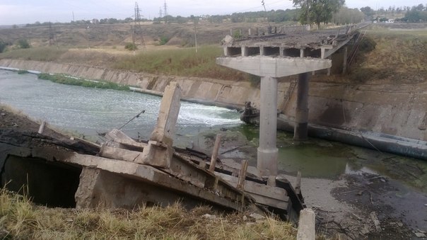 Фашисты обстреляли плотину Павлопольского водохранилища
