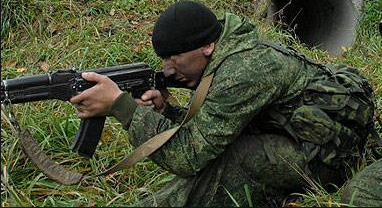 Диверсионно-разведовательная группа армии Новороссии отбила у карателей продуктовый конвой