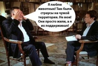 "Страусы" Януковича