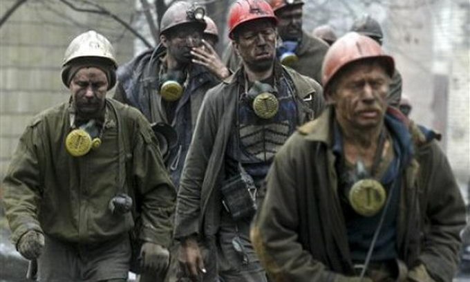 Угольная промышленность на Донбассе  (видео)