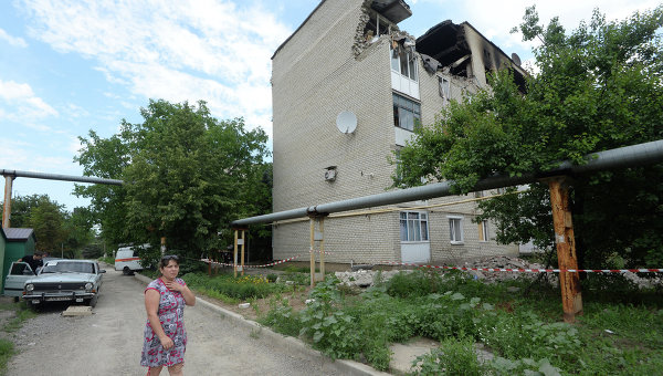 Хунта заявляет что жителям Донецка показалось что их бомбят