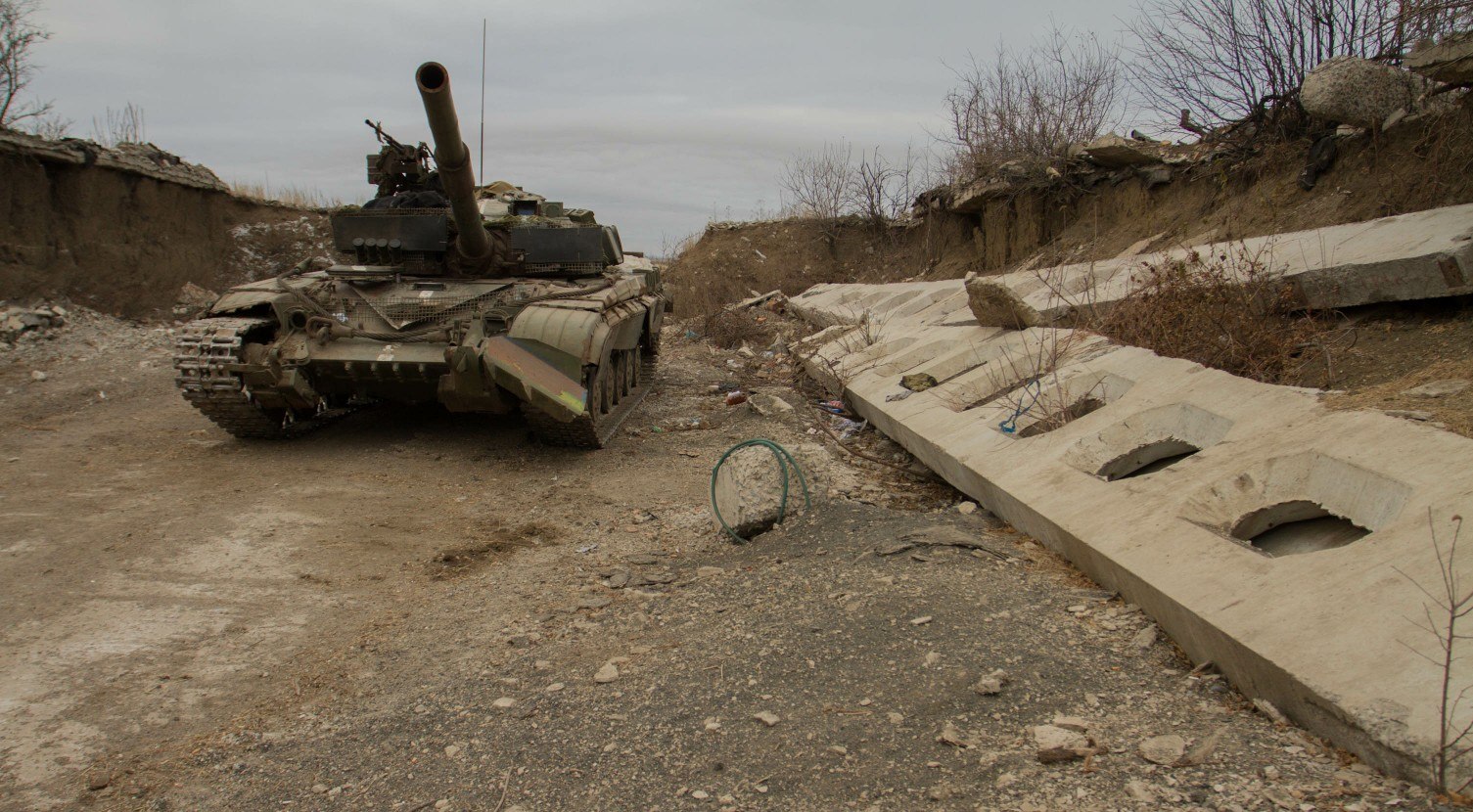 Под Горловкой обнаружена колонна танков ВСУ