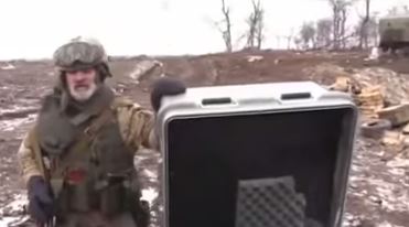 В Дебальцево была захвачена одна из американских РЛС LCMR (видео)