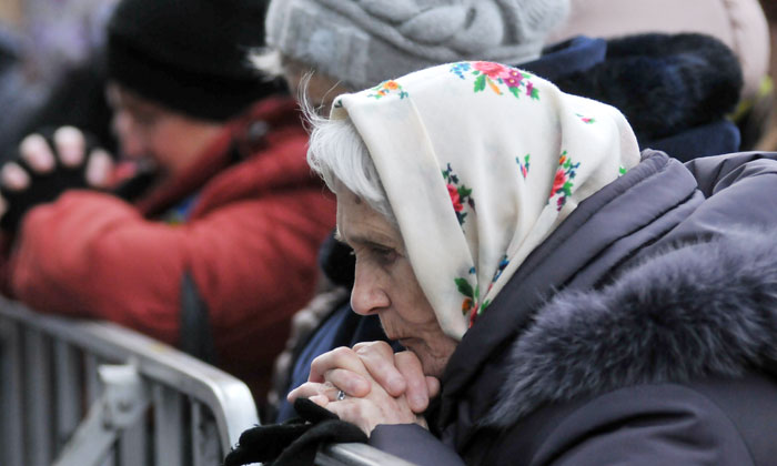 Пенсионеры Украины