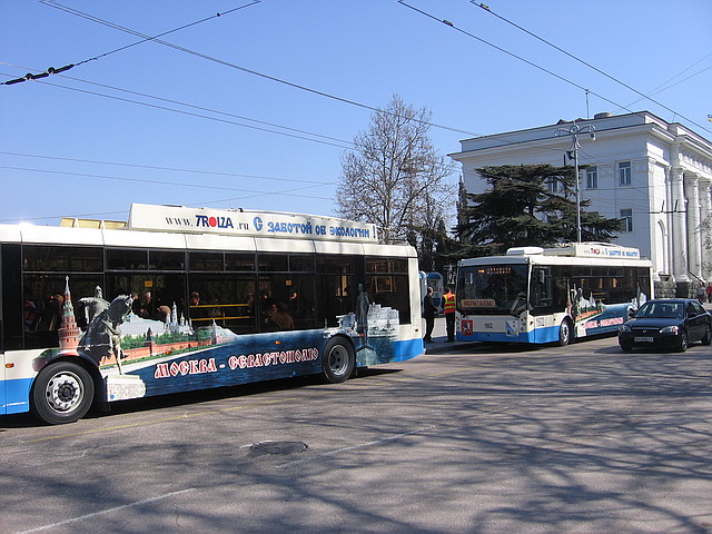 В Севастополе с завтрашнего дня меняется троллейбусный маршрут № 10
