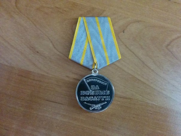 Боевые награды Новороссии