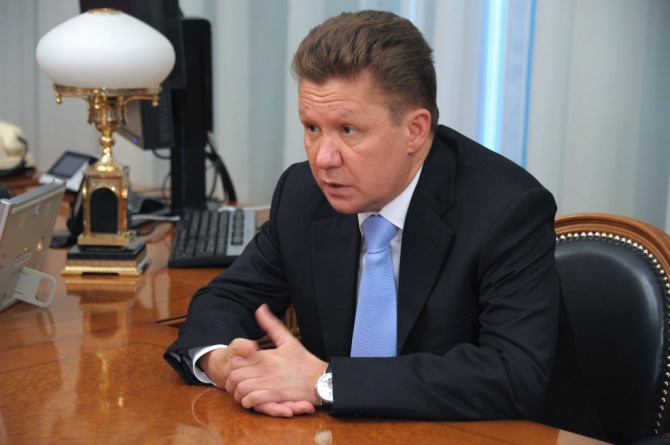 Миллер: Украина уже не успеет закачать в ПХГ нужное количество газа
