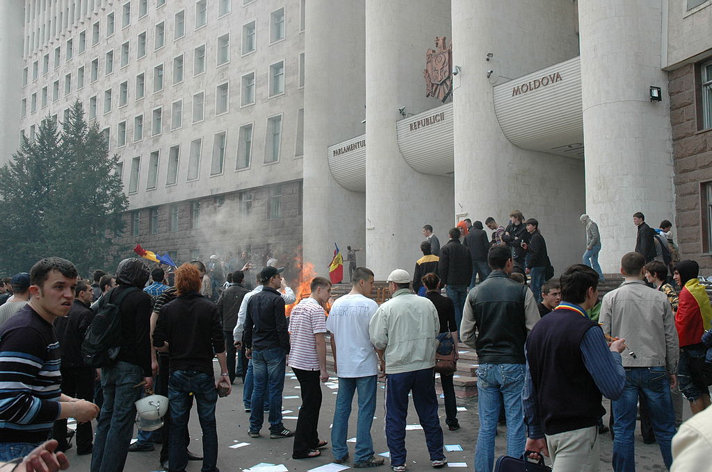 беспорядки молдова 2009 3