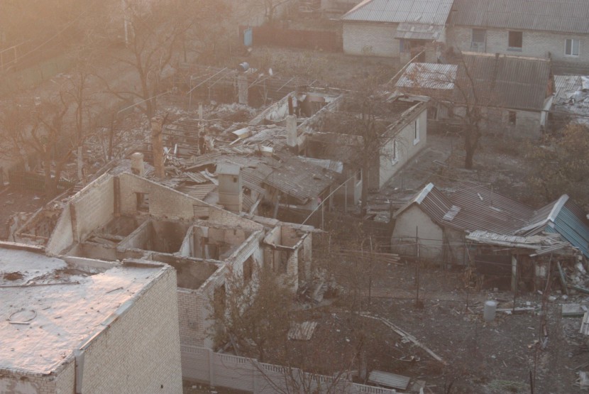 Разрушенные дома