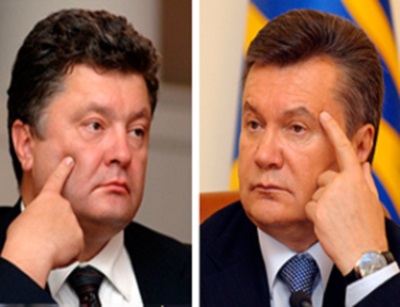 Страна двух президентов. Янукович обращается к Порошенко