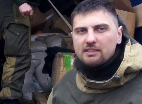 Доставка гуманитарной помощи бойцам 5-ой бригады Вооруженных сил ДНР